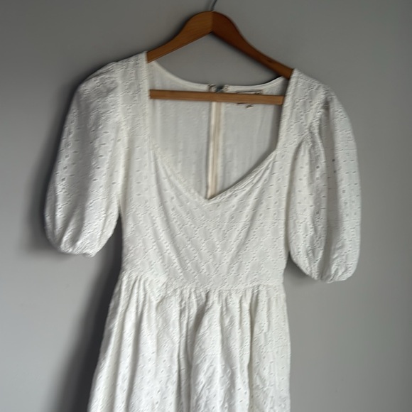 Mille Resort Maja Dress in Pearl Eyelet XXS - Picture 6 of 15